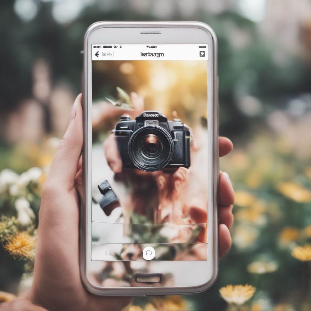 Imagen de una persona sosteniendo un texto invisible, representando el carácter o letra invisible utilizado en Historias destacadas de Instagram para bromear